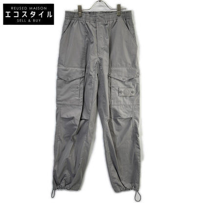 STONE ISLAND ストーンアイランド 25年 ゴースト グレー L1S153100017　ALL-WEATHER COTTON CANVAS カーゴパンツ ボトムス