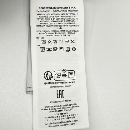 STONE ISLAND ストーンアイランド 25年 ゴースト グレー L1S153100017　ALL-WEATHER COTTON CANVAS カーゴパンツ ボトムス