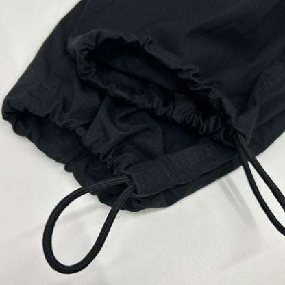 STONE ISLAND ストーンアイランド 25年 ゴースト ブラック L1S153100017 ALL-WEATHER COTTON CANVAS カーゴパンツ ボトムス