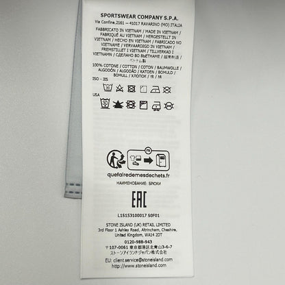 STONE ISLAND ストーンアイランド 25年 ゴースト ブラック L1S153100017 ALL-WEATHER COTTON CANVAS カーゴパンツ ボトムス