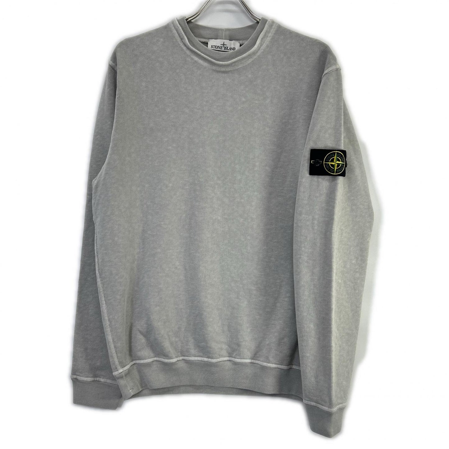 STONE ISLAND ストーンアイランド L1S156100034 グレー　コットン クルーネックスウェット トップス