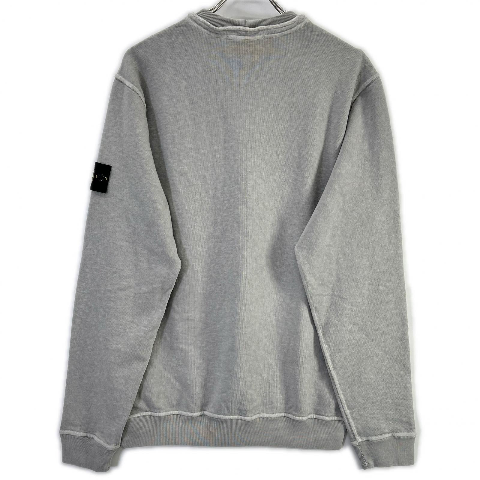 STONE ISLAND ストーンアイランド L1S156100034 グレー　コットン クルーネックスウェット トップス