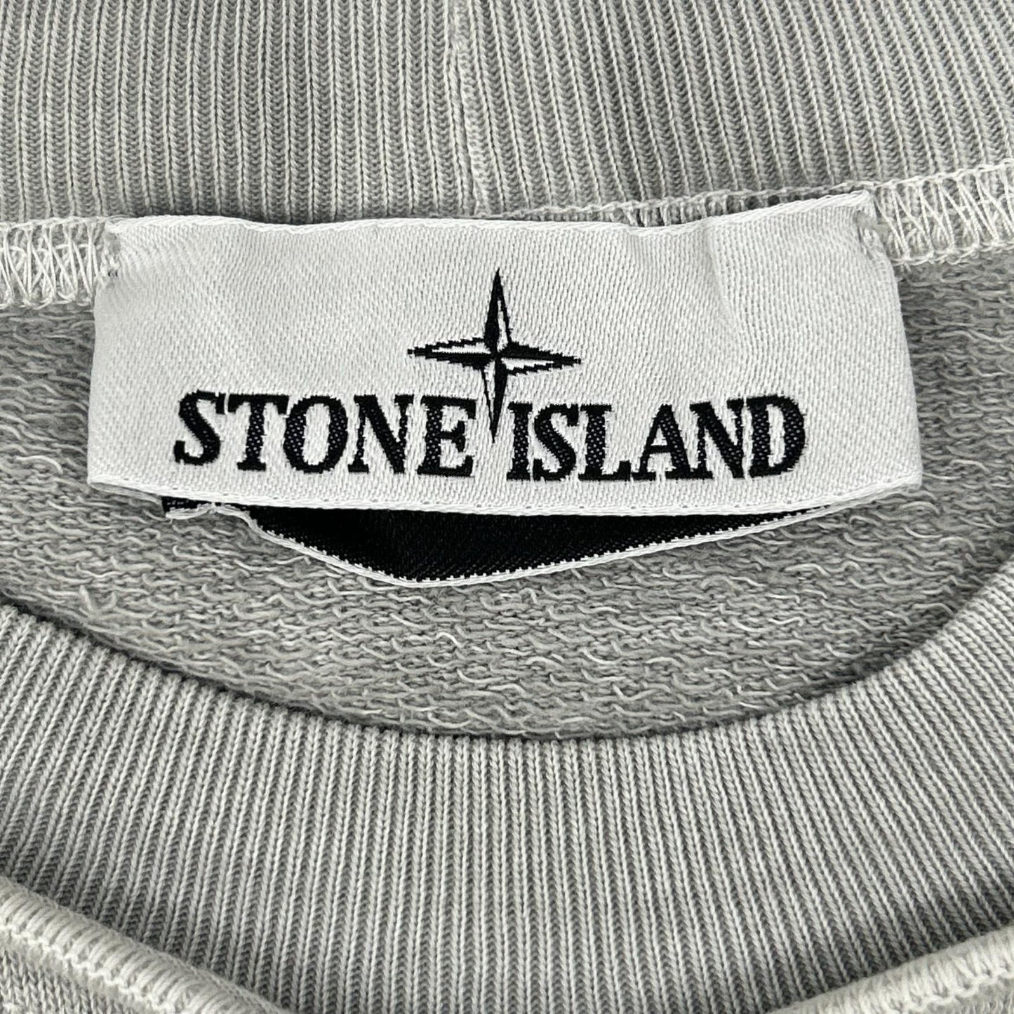 STONE ISLAND ストーンアイランド L1S156100034 グレー　コットン クルーネックスウェット トップス