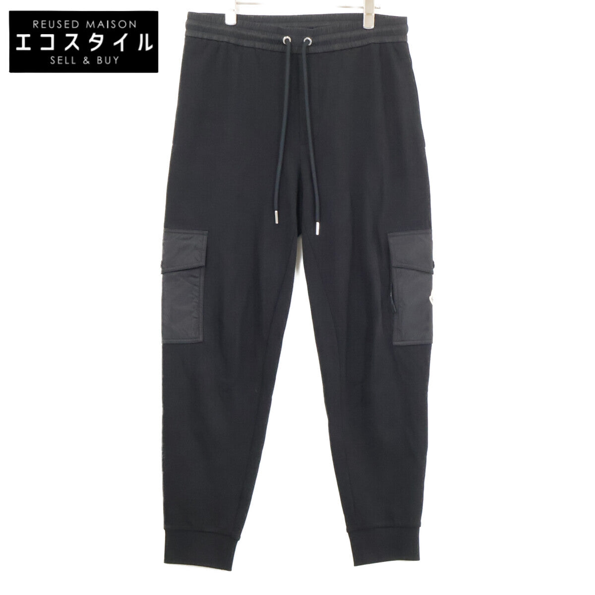 MONCLER モンクレール 【美品/25年製】K20918H00023 PANTALONE LUNGO コンビネーションスウェットパンツ ボトムス