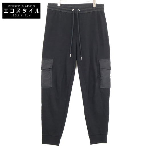 MONCLER モンクレール 【美品/25年製】K20918H00023 PANTALONE LUNGO コンビネーションスウェットパンツ ボトムス