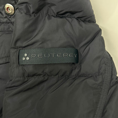 PEUTEREY ピューテリー ネイビー ネックファー ダウンジャケット ジャケット