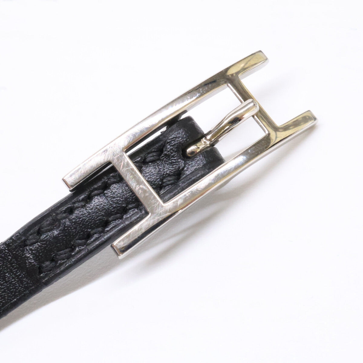 HERMES エルメス ビーアピ 3連 レザー ブレスレット