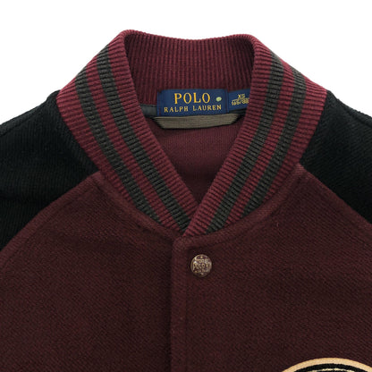 POLObyRalphLauren ポロラルフローレン 710560841001 バーガンディ×ブラック スタジャン トップス