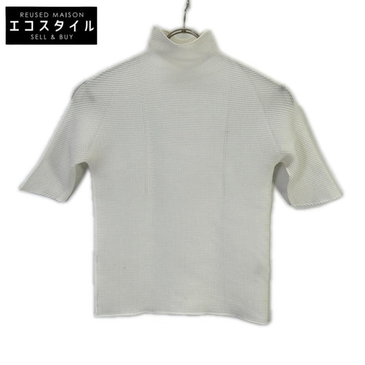 ISSEY MIYAKE PP01FK918 White Pleated Top Top
