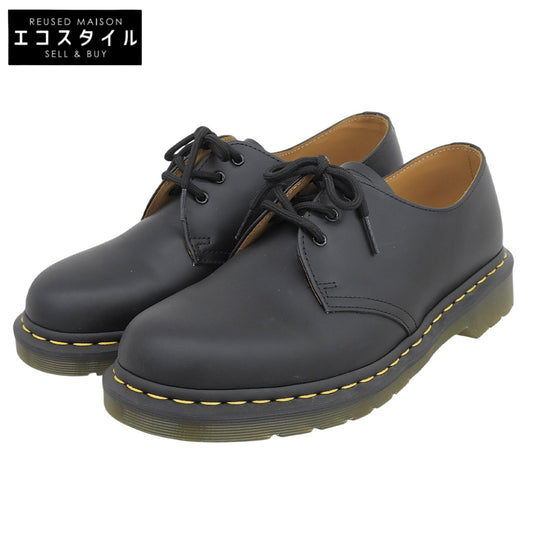 Dr.Martens ドクターマーチン 美品 3ホール シューズ メンズ ブラック UK9 1461 シューズ