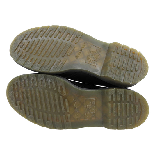 Dr.Martens ドクターマーチン 美品 3ホール シューズ メンズ ブラック UK9 1461 シューズ