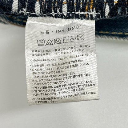 INNOCENCE NYC Innocence New York INSTDM01 Indigo Rush Repair Denim Pants Bottoms