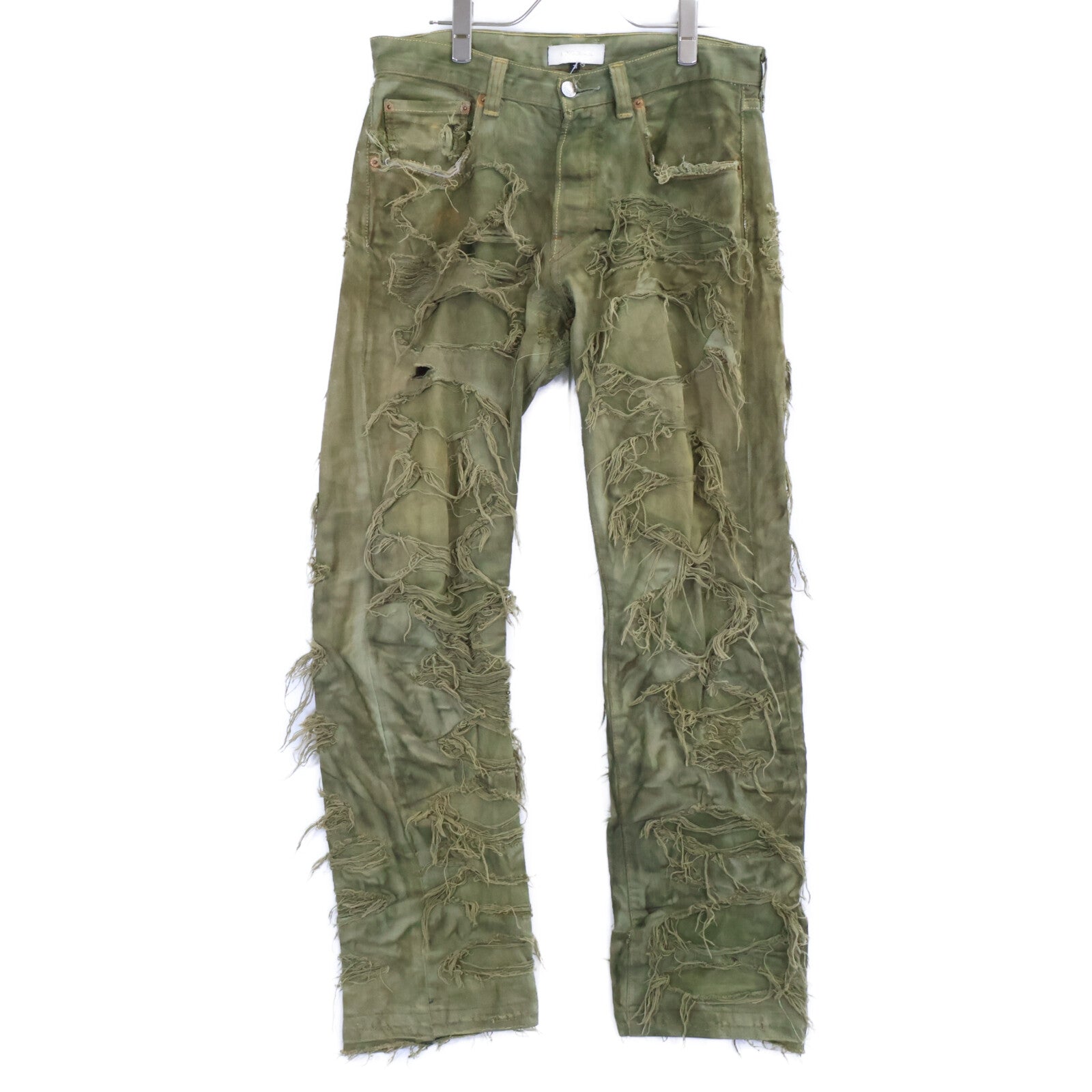 INNOCENCE NY New York Destroy Remade Pants Bottoms