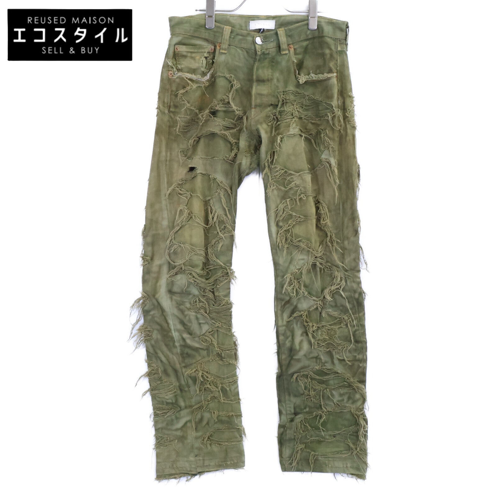 INNOCENCE NY New York Destroy Remade Pants Bottoms