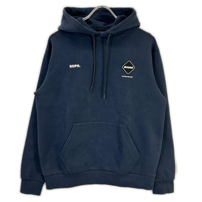 F.C.Real Bristol エフシーリアルブリストル ネイビー TECH SWEAT PULLOVER HOODIE トップス