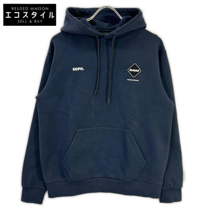 F.C.Real Bristol エフシーリアルブリストル ネイビー TECH SWEAT PULLOVER HOODIE トップス
