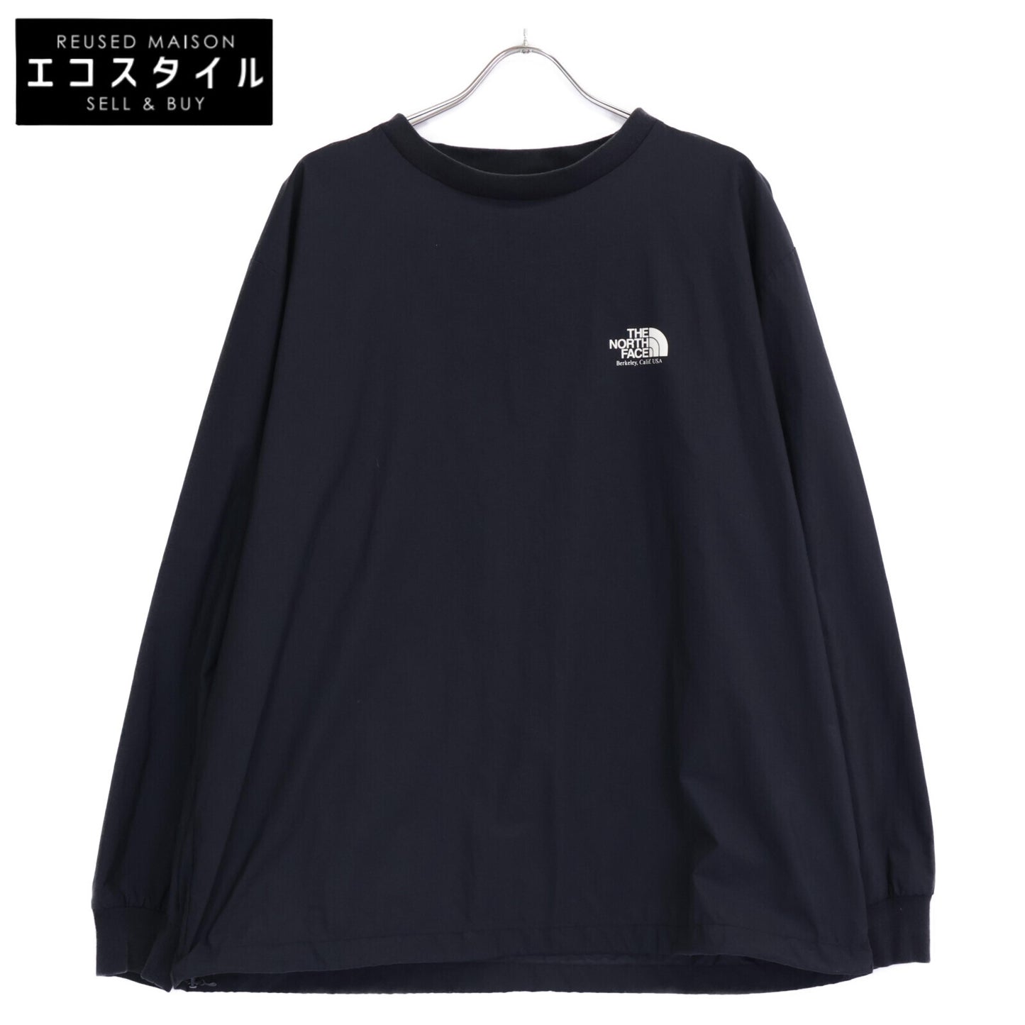 THE NORTH FACE PURPLE LABEL ザ ノースフェイス パープルレーベル NP2320N ブラック グラフィックウーブンティー 長袖カットソー トップス