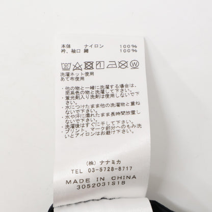 THE NORTH FACE PURPLE LABEL ザ ノースフェイス パープルレーベル NP2320N ブラック グラフィックウーブンティー 長袖カットソー トップス