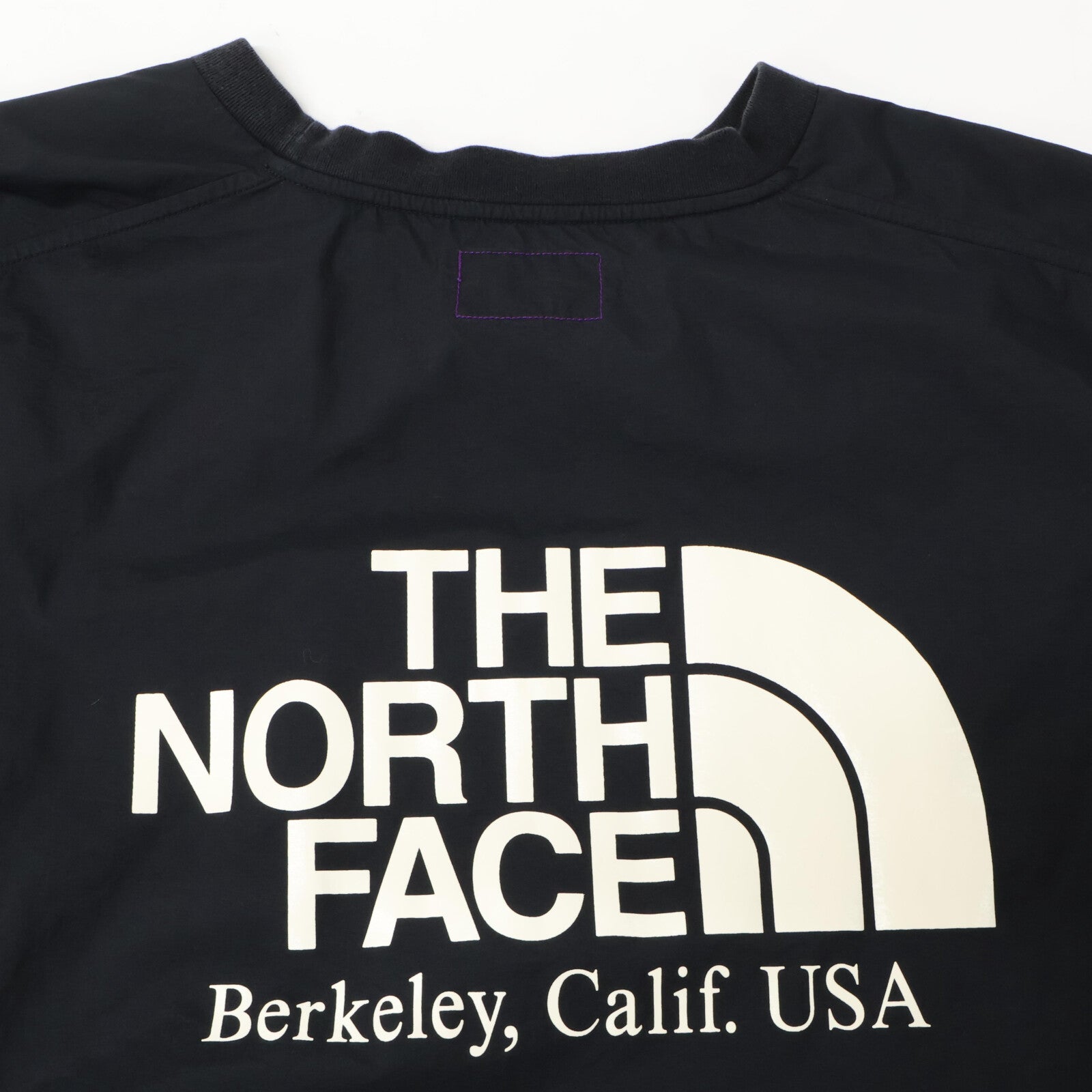 THE NORTH FACE PURPLE LABEL ザ ノースフェイス パープルレーベル NP2320N ブラック グラフィックウーブンティー 長袖カットソー トップス