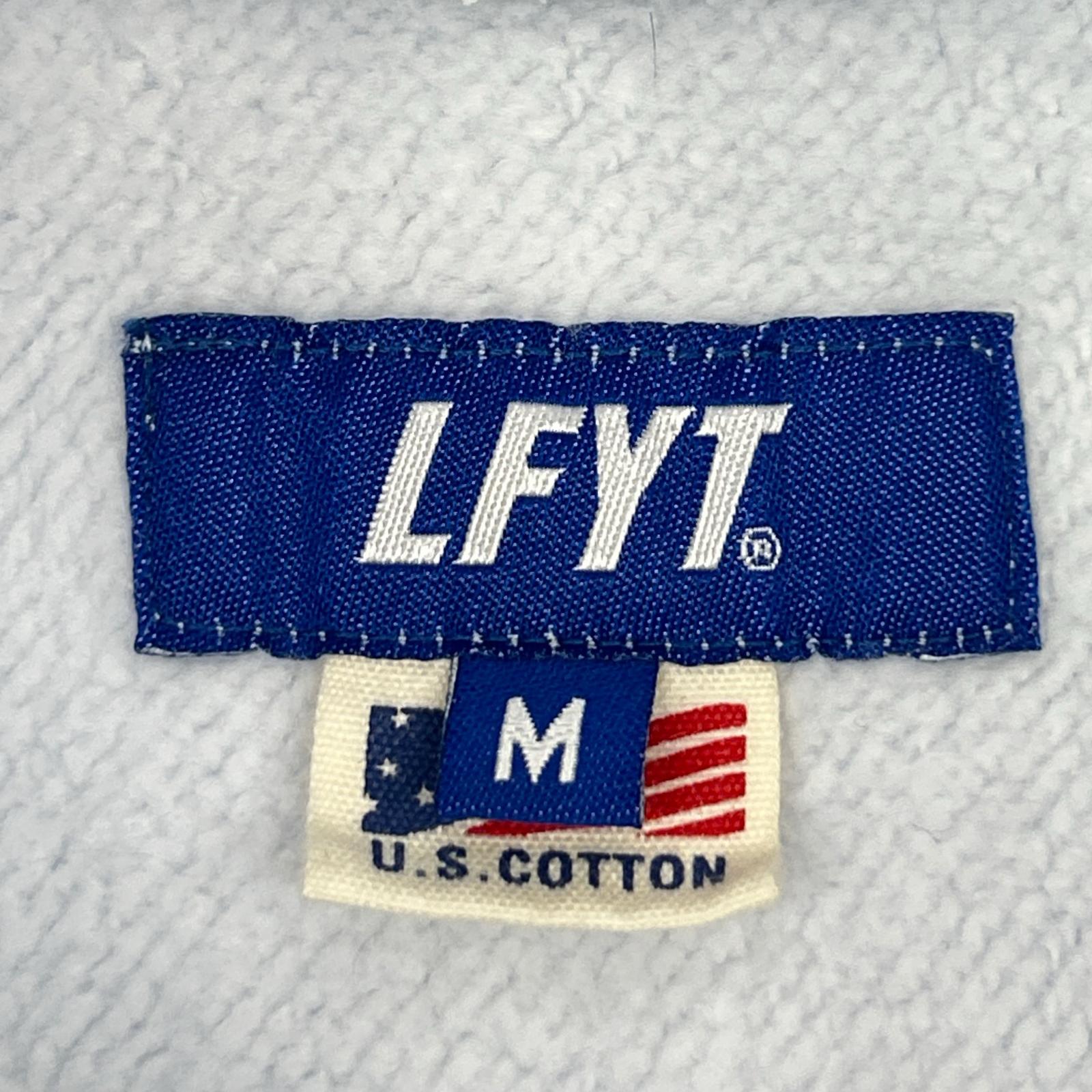 LFYT エルエフワイティー LE220501 ブルー フロントロゴフーディ- トップス