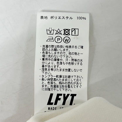 LFYT エルエフワイティー ×LOSO LE220201 ホワイト×レッド ベースボールシャツ トップス