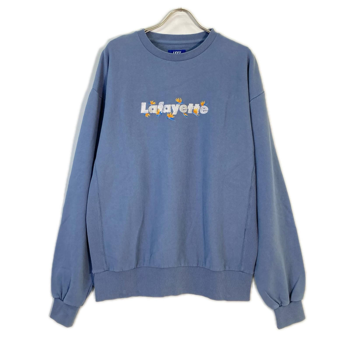 LFYT エルエフワイティー LE230702 ブルー 長袖 スウェット トップス