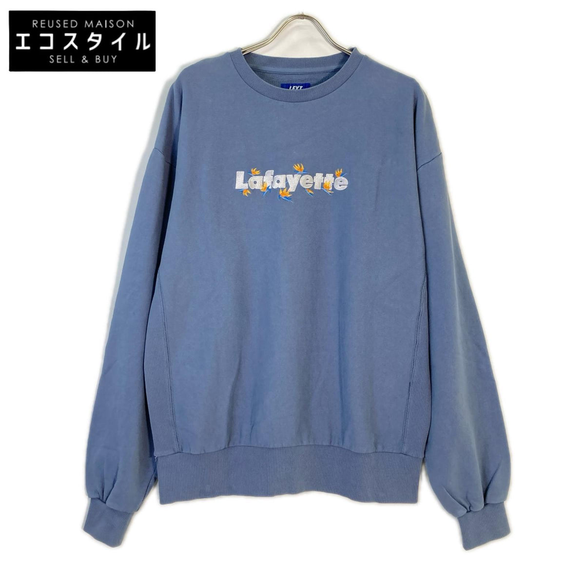 LFYT エルエフワイティー LE230702 ブルー 長袖 スウェット トップス