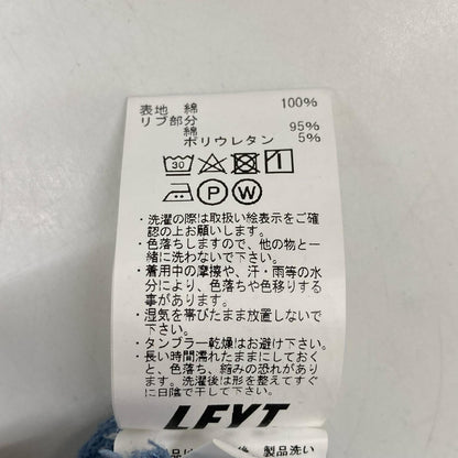 LFYT エルエフワイティー LE230702 ブルー 長袖 スウェット トップス