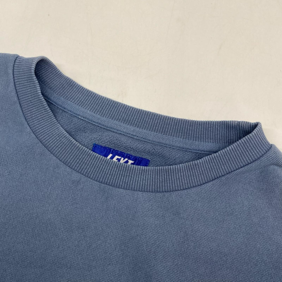 LFYT エルエフワイティー LE230702 ブルー 長袖 スウェット トップス