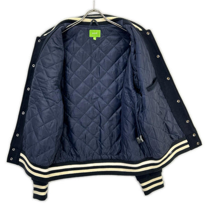 HUF ハフ JK00368 ネイビー 20 Year Classic H Varsity スタジアムジャケット ジャケット