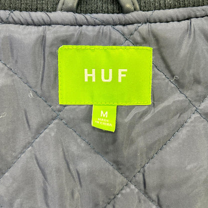 HUF ハフ JK00368 ネイビー 20 Year Classic H Varsity スタジアムジャケット ジャケット