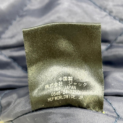 HUF ハフ JK00368 ネイビー 20 Year Classic H Varsity スタジアムジャケット ジャケット
