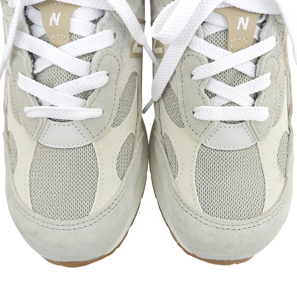 NEW BALANCE ニューバランス U992720 USA製 992 ローカットスニーカー シューズ メンズ カーキ×ベージュ 26.5cm シューズ