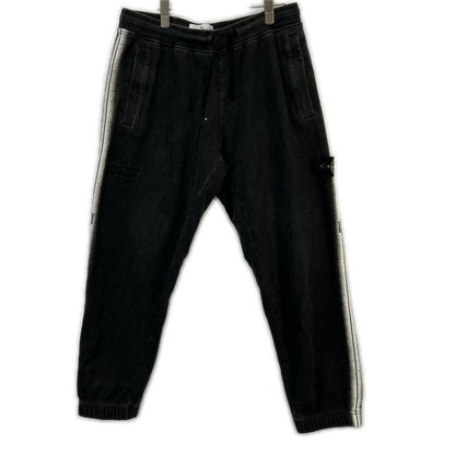 STONE ISLAND ストーンアイランド 【×SUPREME】22SS 7625602S2 ブラック Stripe Sweatpant ボトムス