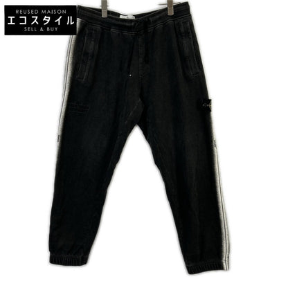 STONE ISLAND ストーンアイランド 【×SUPREME】22SS 7625602S2 ブラック Stripe Sweatpant ボトムス