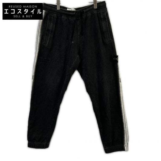 STONE ISLAND ストーンアイランド 【×SUPREME】22SS 7625602S2 ブラック Stripe Sweatpant ボトムス