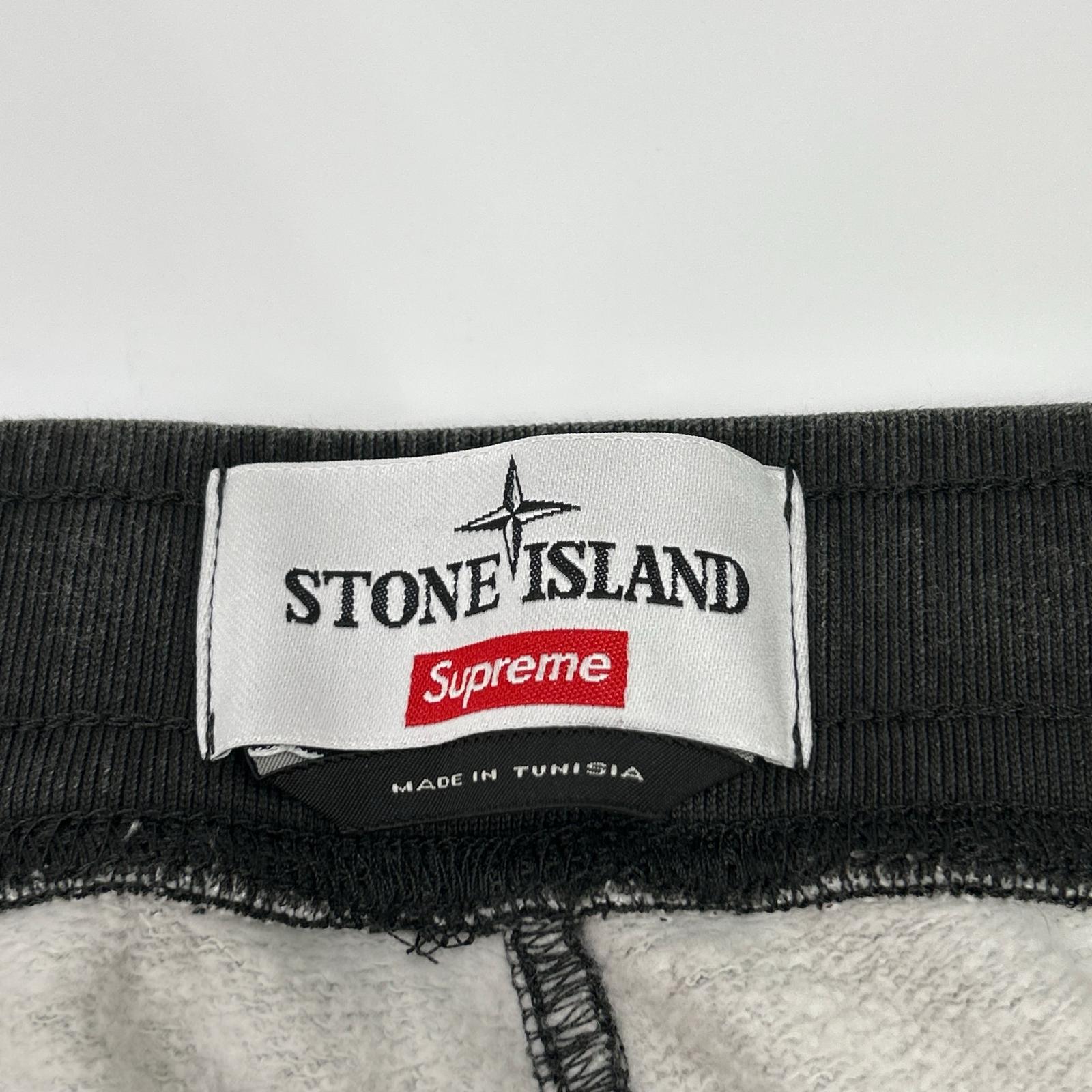 STONE ISLAND ストーンアイランド 【×SUPREME】22SS 7625602S2 ブラック Stripe Sweatpant ボトムス