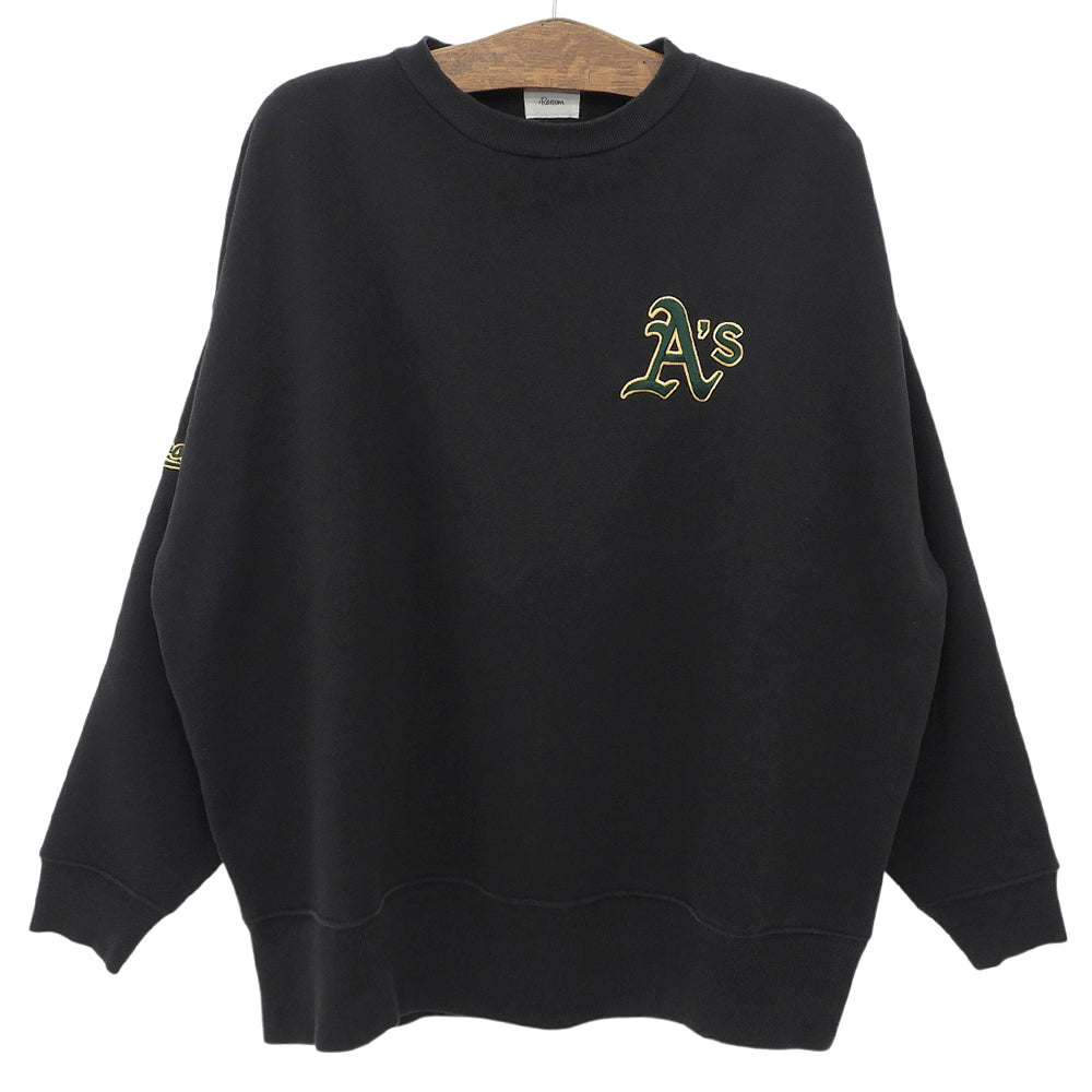 #Re:room リルーム Aロゴ スウェット トップス メンズ ブラック M-L トップス
