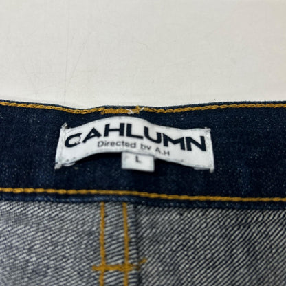 CAHLUMN カウラム 1043390900022 インディゴ Selvedge バギー Denim Pant ボトムス