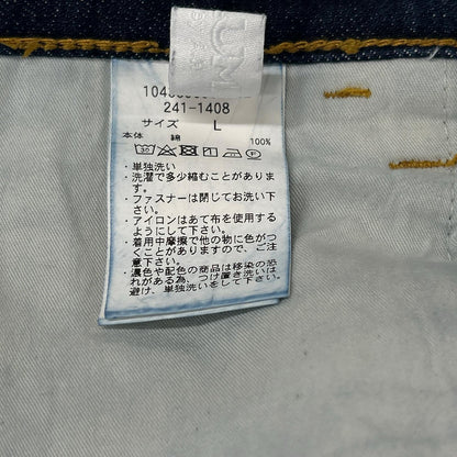 CAHLUMN カウラム 1043390900022 インディゴ Selvedge バギー Denim Pant ボトムス