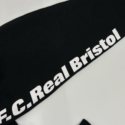 F.C.Real Bristol エフシーリアルブリストル FCRB-260082 26SS ブラック PRESS L/S TEE トップス