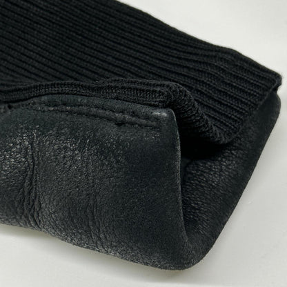 Rick Owens リックオウエンス RP16F2728-LSHTG ブラック レザー ムートンジャケット ジャケット