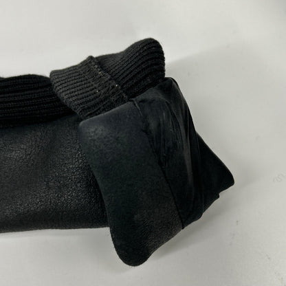 Rick Owens リックオウエンス RP16F2728-LSHTG ブラック レザー ムートンジャケット ジャケット