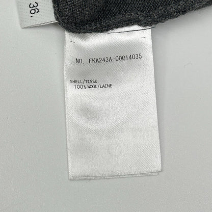 THOM BROWNE トムブラウン FKA243A-00014035 グレー トロンプルイユ ニットプルオーバー トップス
