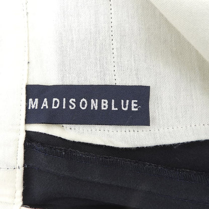 MADISON BLUE マディソンブルー ノータック ストレート チノパンツ ボトムス レディース ネイビー S MB231-3001 ボトムス