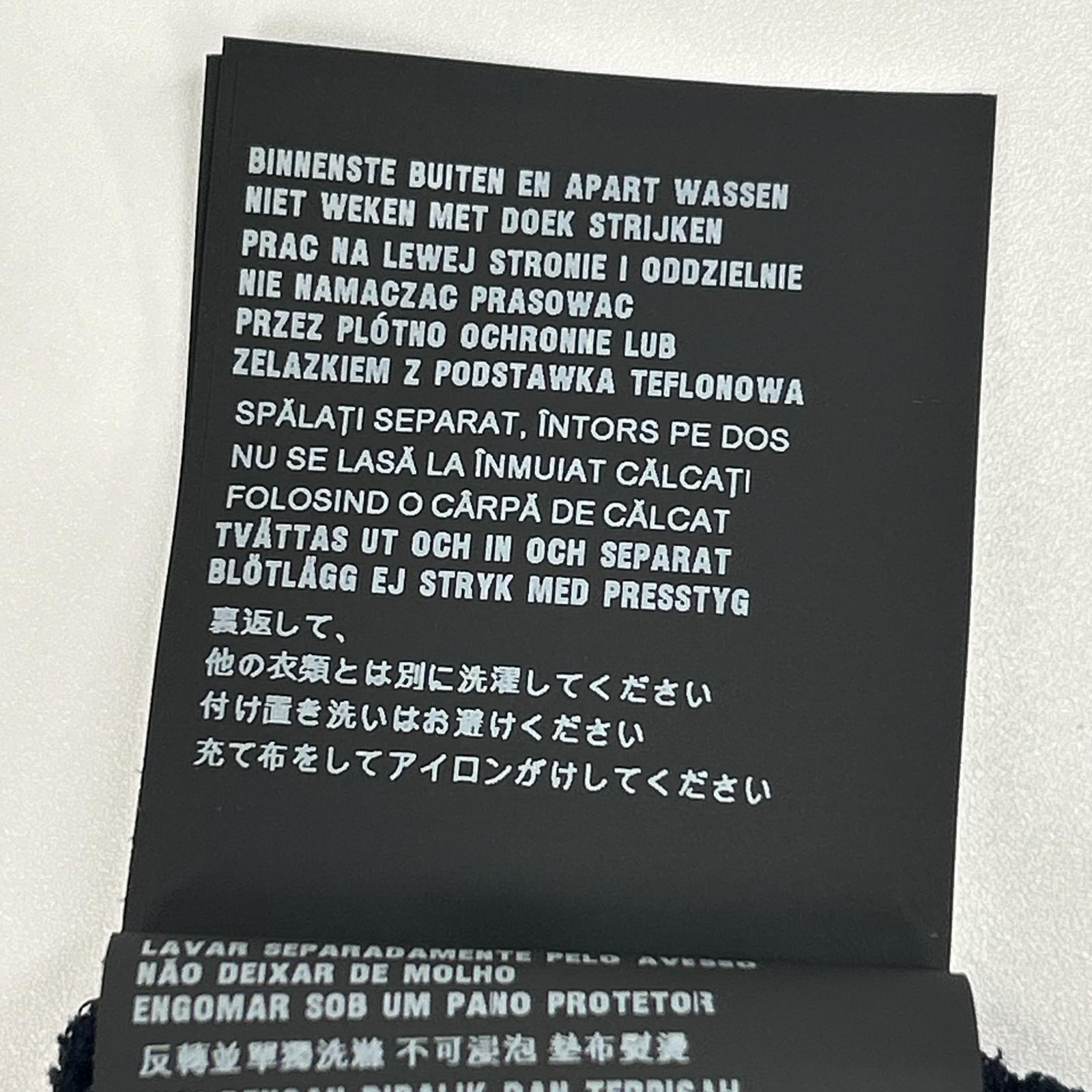 PRADA プラダ UJL879 ネイビー ポケット付き 長袖 コットンTシャツ トップス