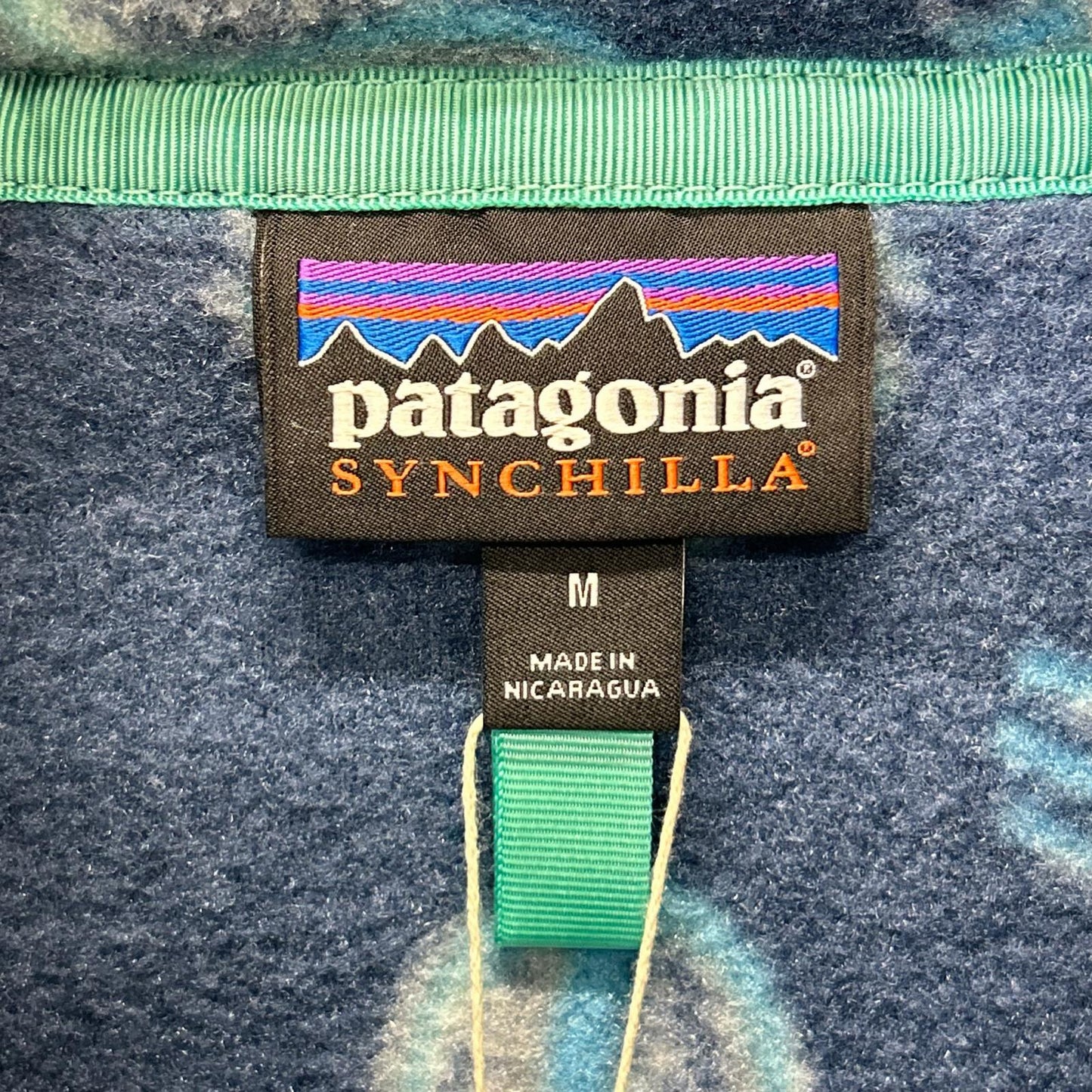 Patagonia パタゴニア 25580SP22 ブルー クラゲ ライトウェイト・シンチラ・スナップT・プルオーバー トップス