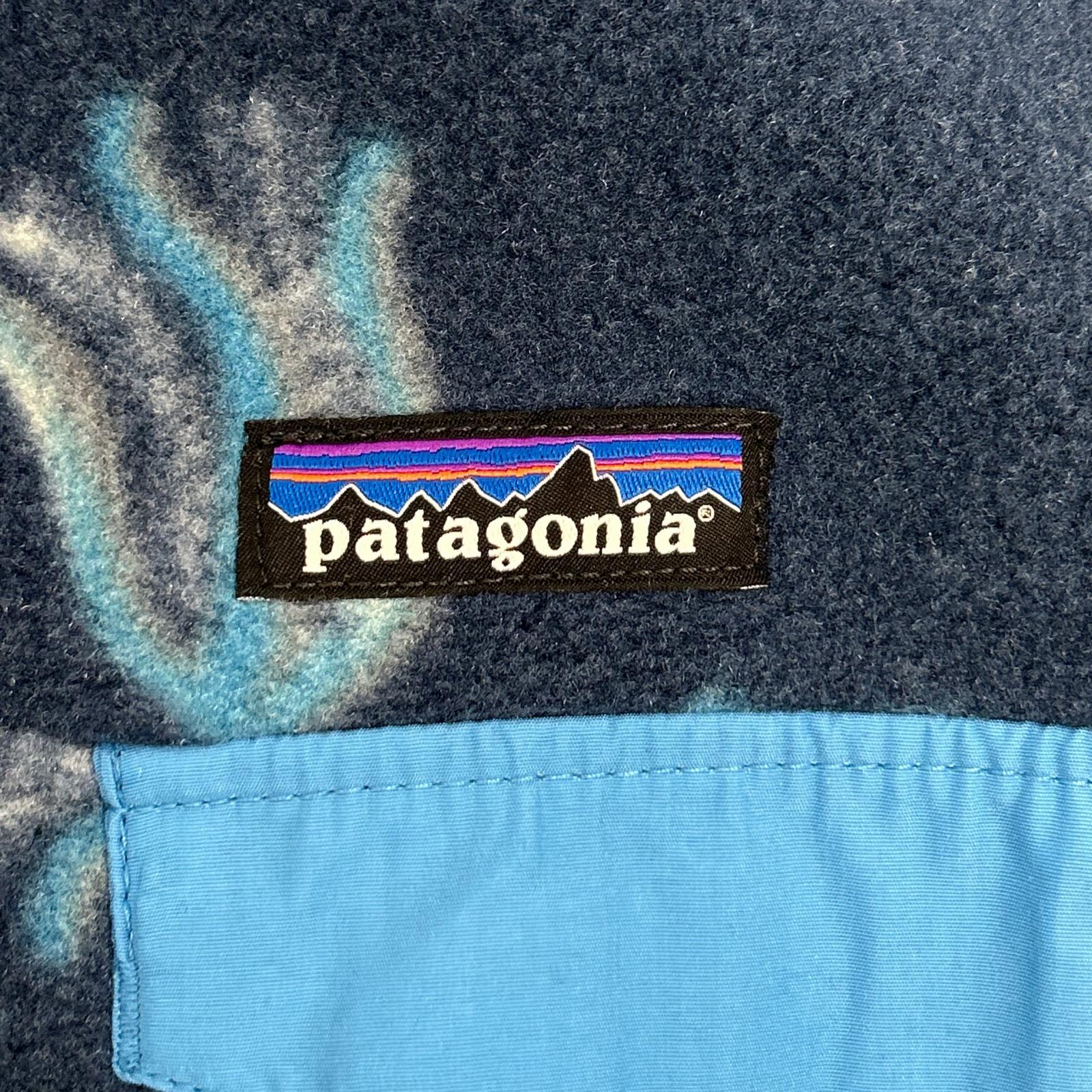 Patagonia パタゴニア 25580SP22 ブルー クラゲ ライトウェイト・シンチラ・スナップT・プルオーバー トップス