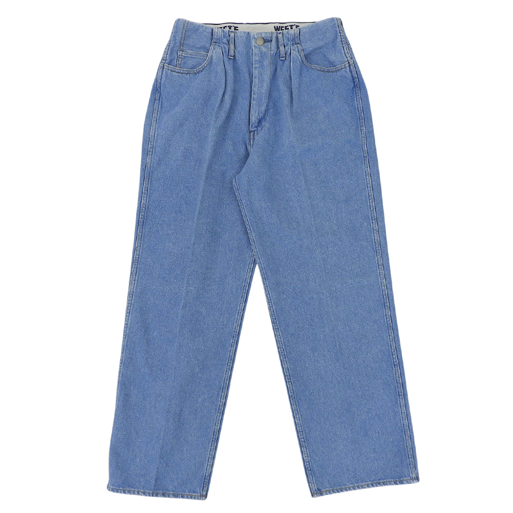 LEVI'S Levi's excellent condition elastic-waist Westoveralls denim pants women's bottoms blue W32 870I bottoms