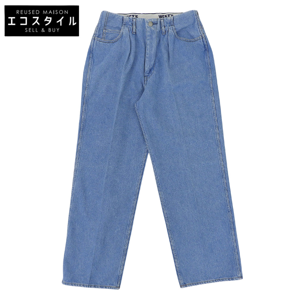 LEVI'S Levi's excellent condition elastic-waist Westoveralls denim pants women's bottoms blue W32 870I bottoms